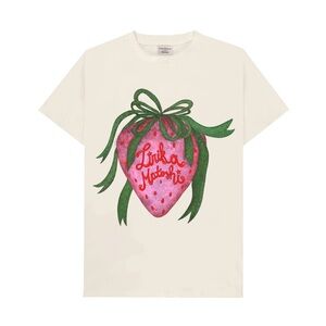 LIRIKA MATOSHI Strawberry Logo T-Shirt